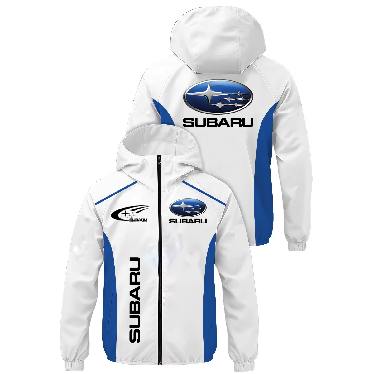 Running Gear Jacket - SUBARU Zipper Jacket Sunscreen Clothing Outdoor