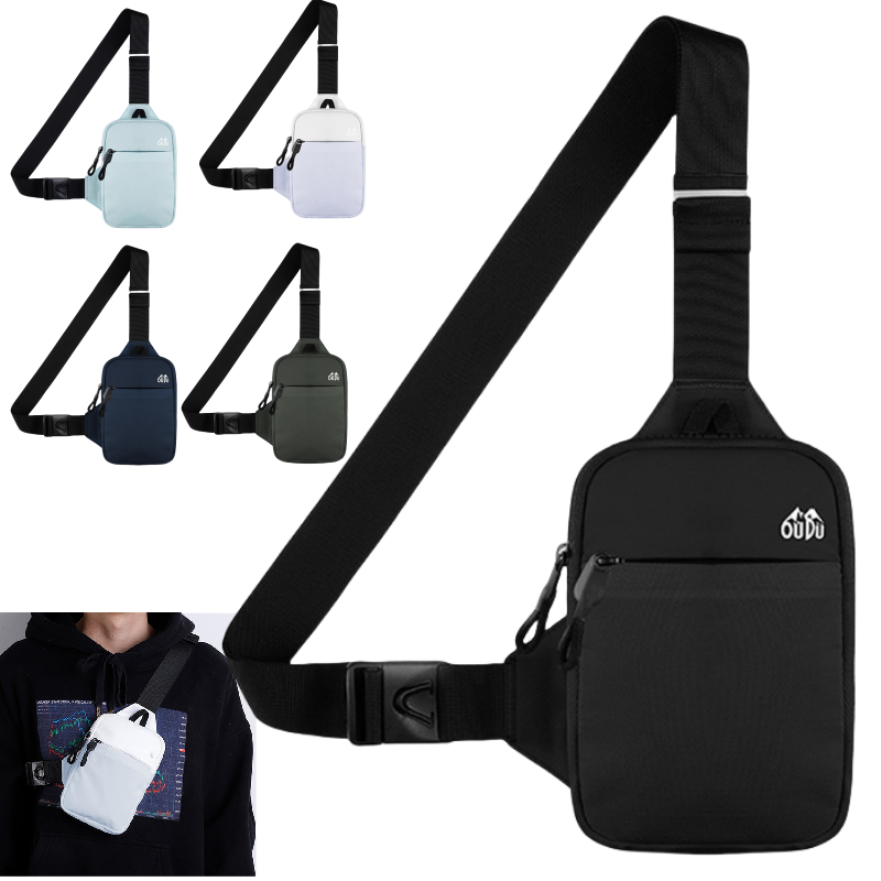 Running Gear For Beginners - Casual Men Shoulder Chest Bag Nylon
