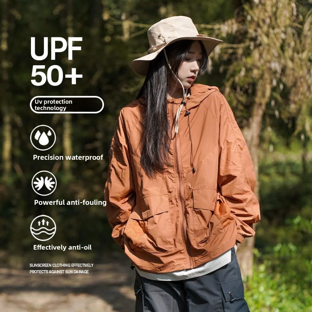 Running Gear Jacket - Outdoor Hiking Fishing UPF50+ Sun Protection