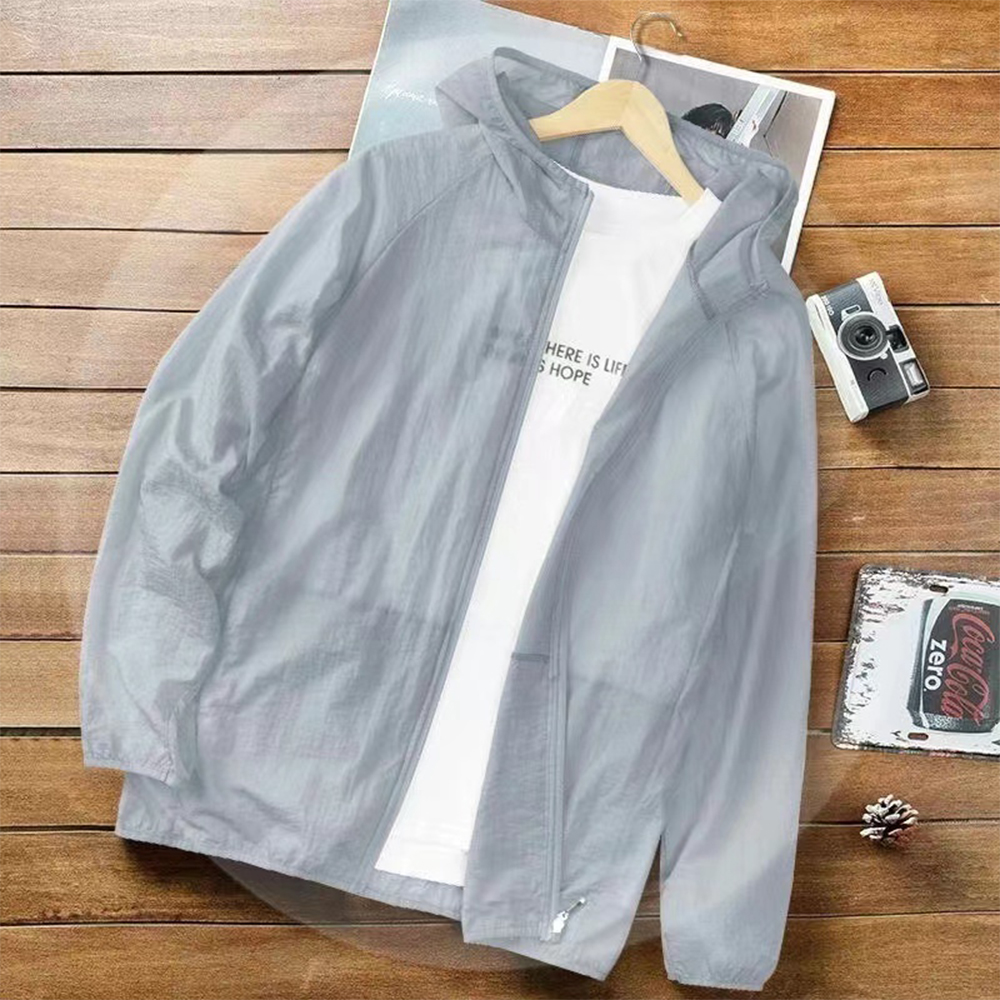 Running Gear Jacket - Quick Dry Breathable Sunscreen Lightweight Coat