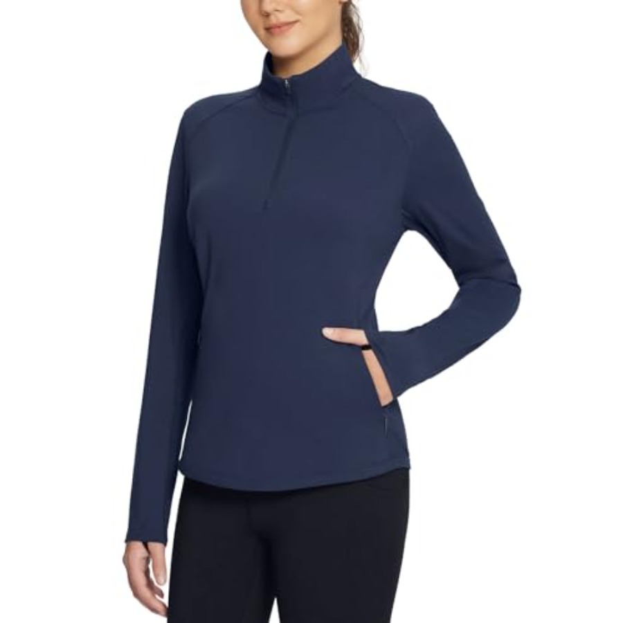 Running Gear For Winter - Women's Fleece Pullover Jacket Water Resistant