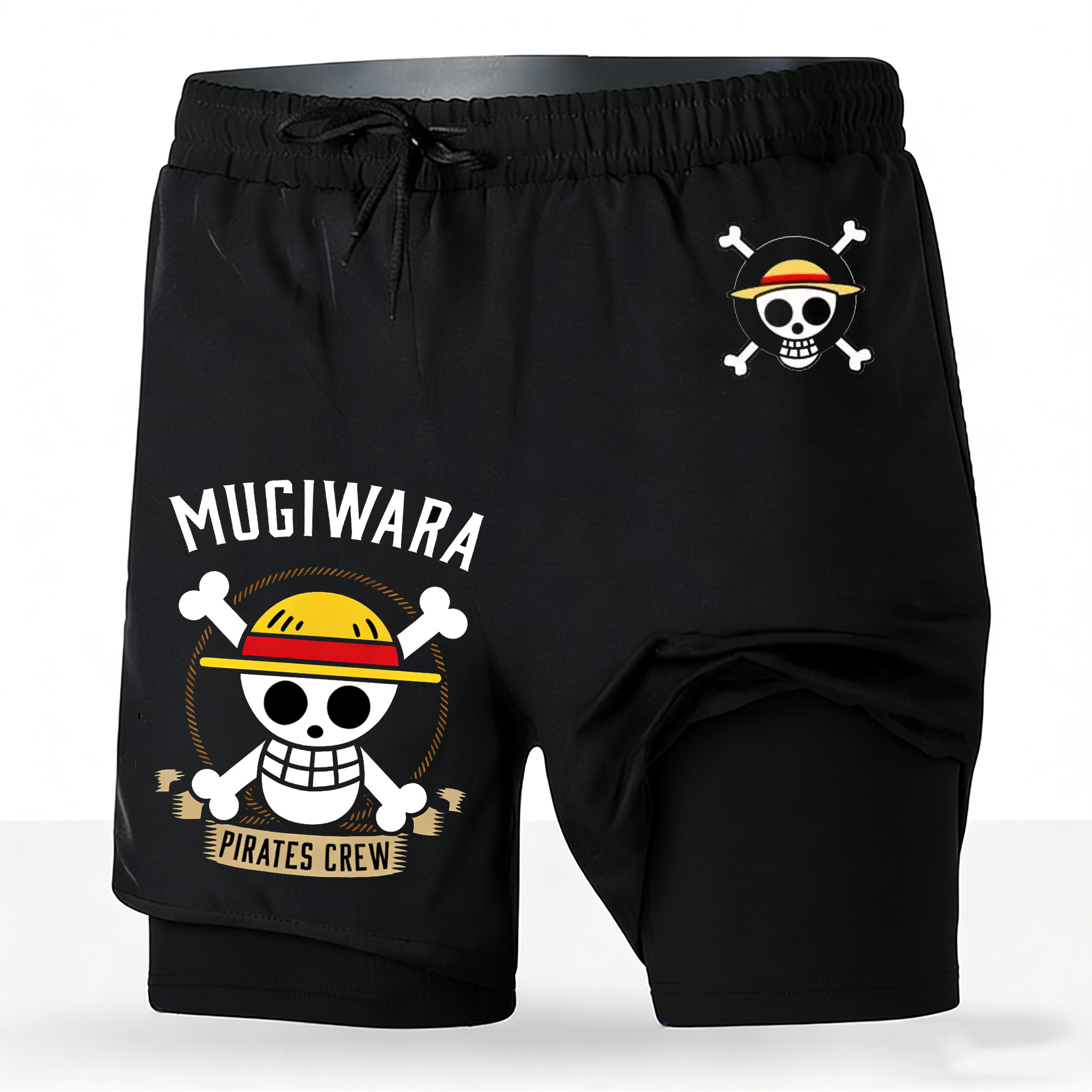 Men's One Piece Anime 2-in-1 R - Running Gear In Japan reseña y precio