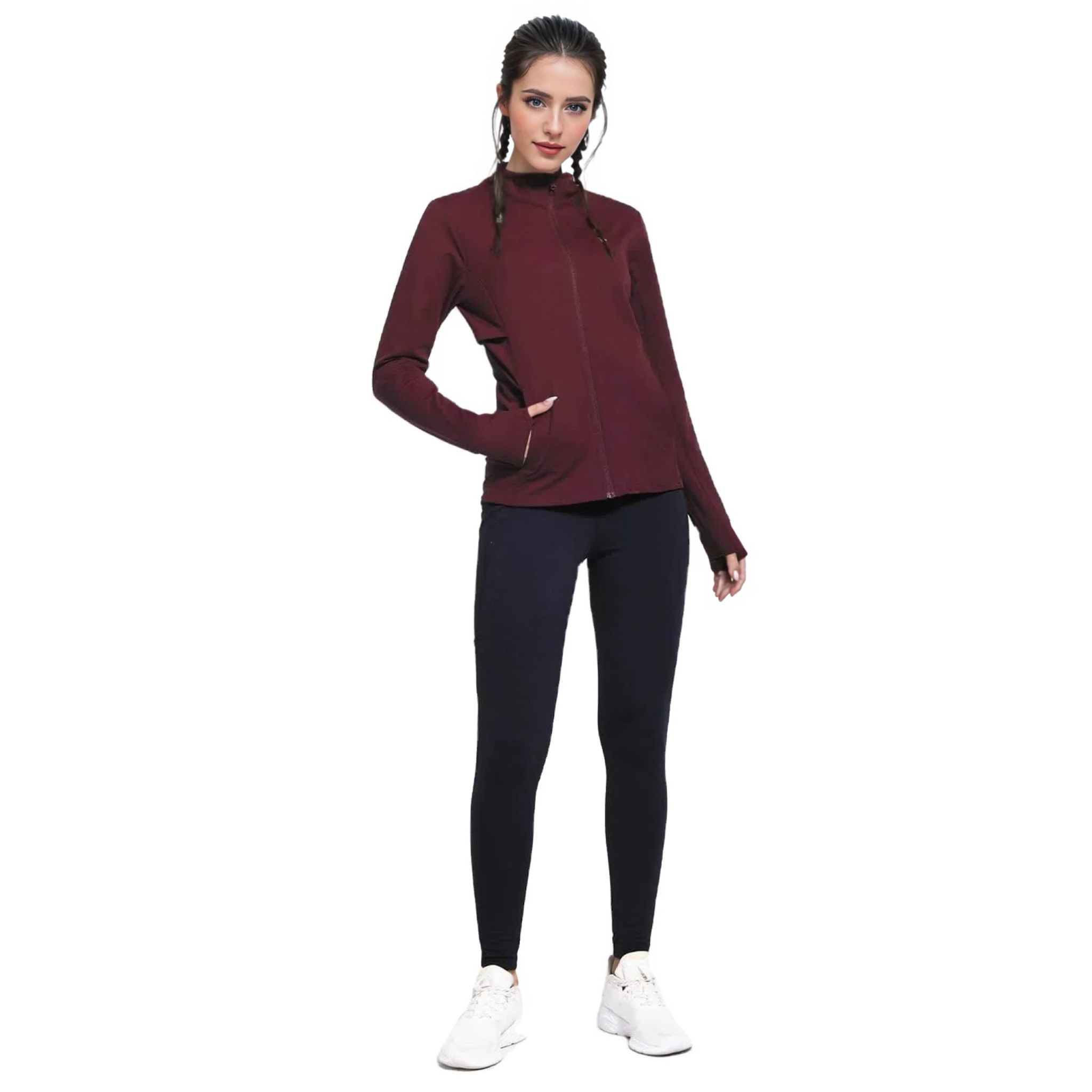 Women's Winter Cold Weather Fu - Running Gear Plus Size reseña y precio