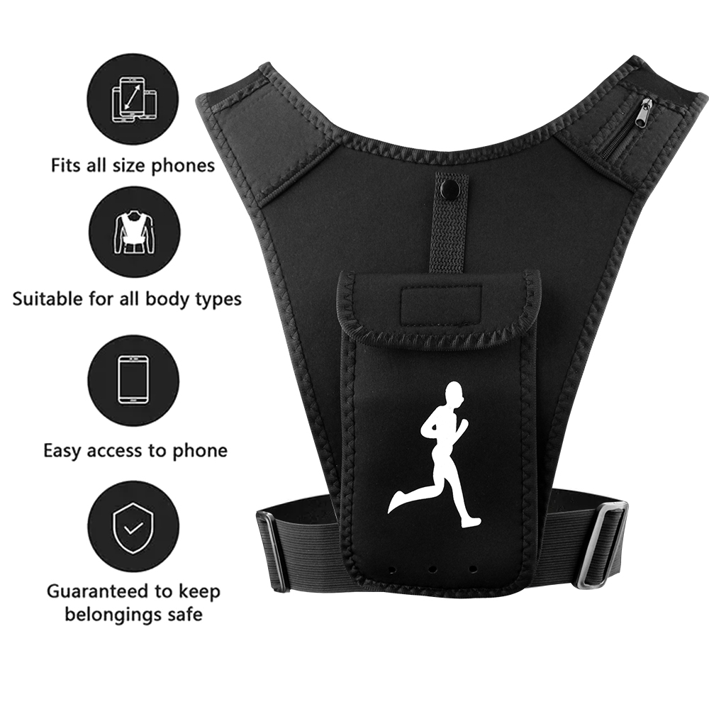Adjustable Running Vest Phone  - Running Gear Satisfy reseña y precio