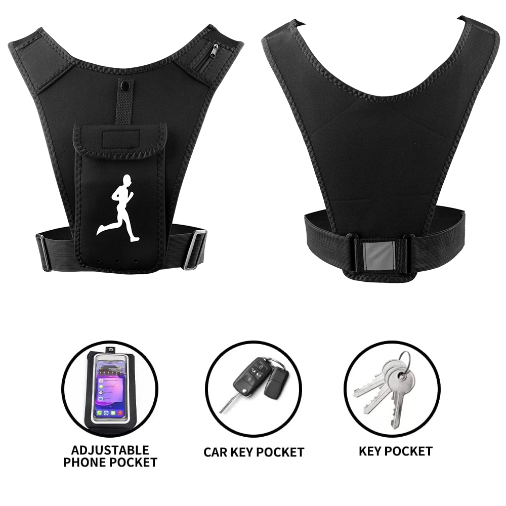 Adjustable Running Vest Phone  - Running Gear Satisfy reseña y precio