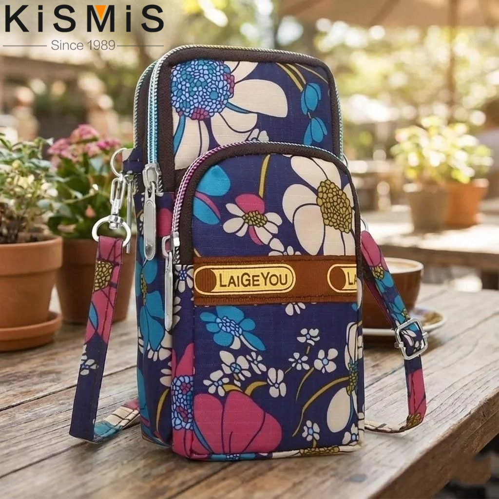 Flower Cloth Arm Bag for Large - Running Gear Satisfy reseña y precio