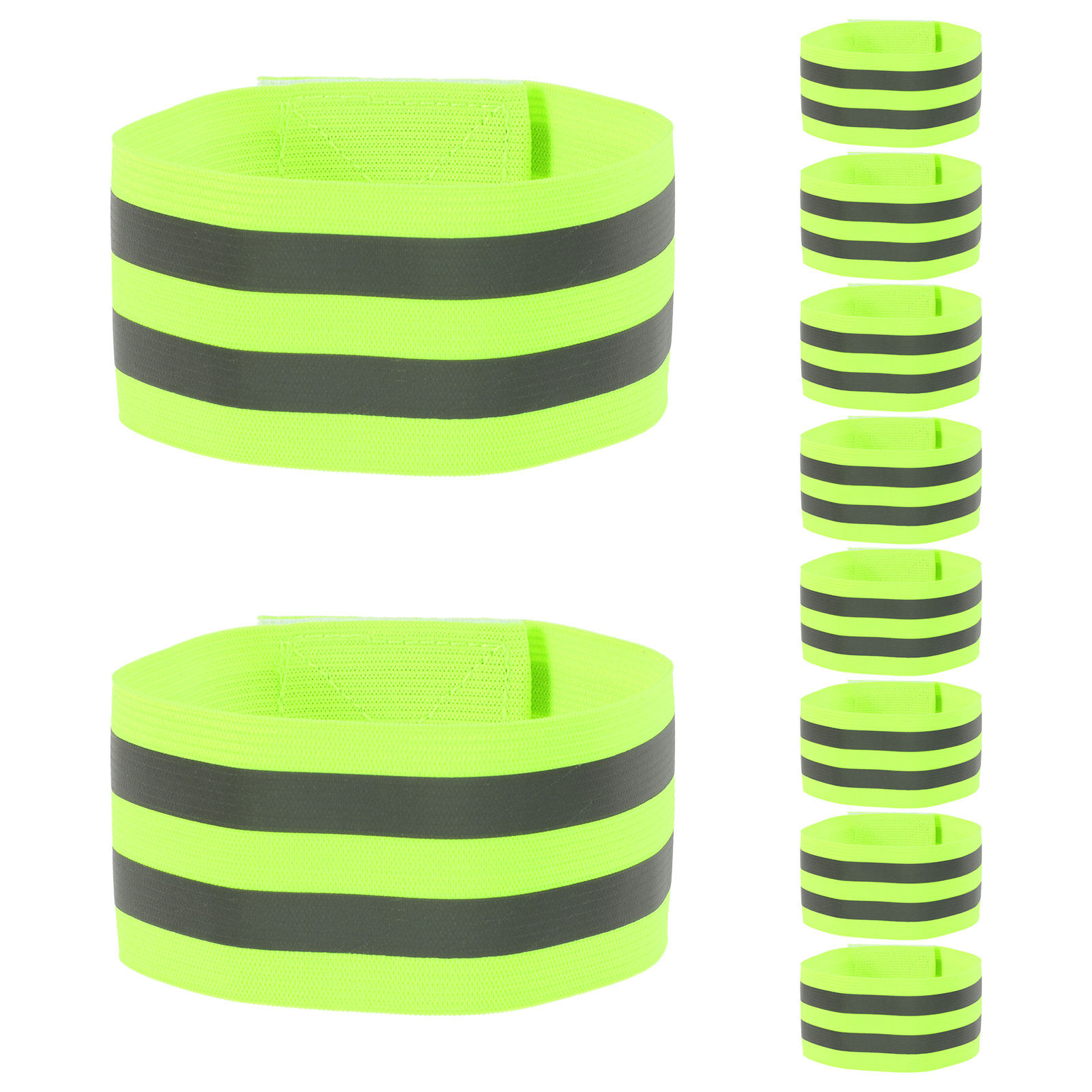 10Pcs Reflective Armbands Wide - Running Visibility Gear reseña y precio
