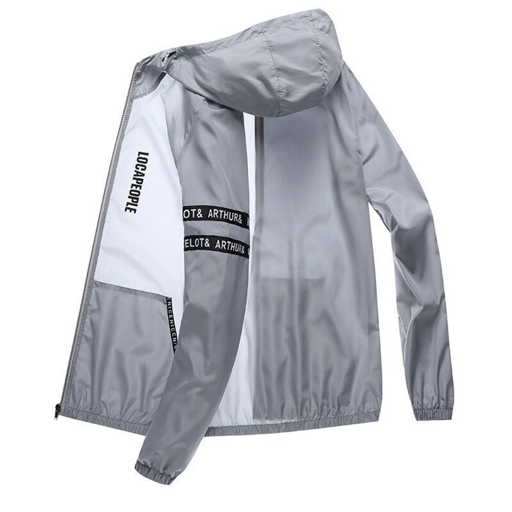 Sun Protection Male Summer Cyc - Running Gear Jacket reseña y precio