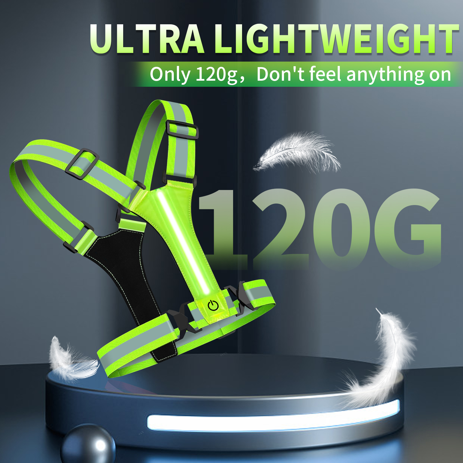 Outdoor Night Walking Safety V - Running Gear Satisfy reseña y precio