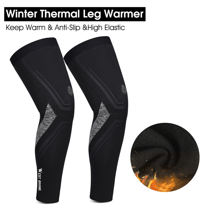 WEST BIKING Warm Leg Sleeves R - Running Gear For Winter reseña y precio