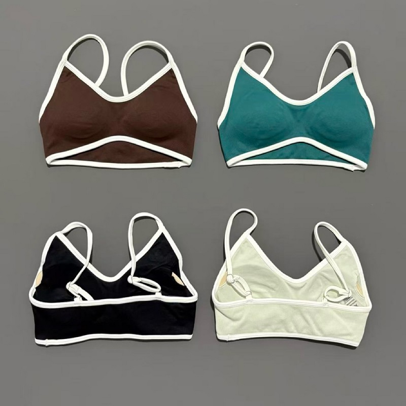 Women Sports Bra Adjustable Hi - Running Gear Women reseña y precio