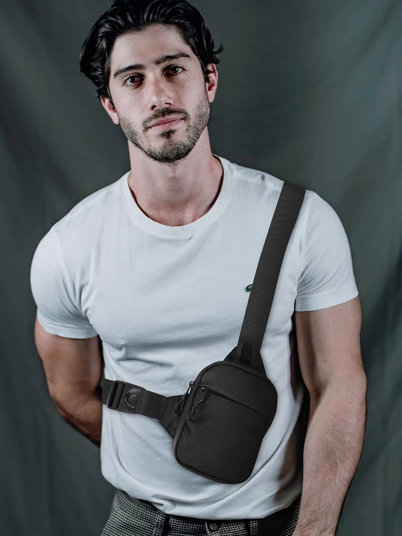 Casual Men Shoulder Chest Bag  - Running Gear For Beginners reseña y precio
