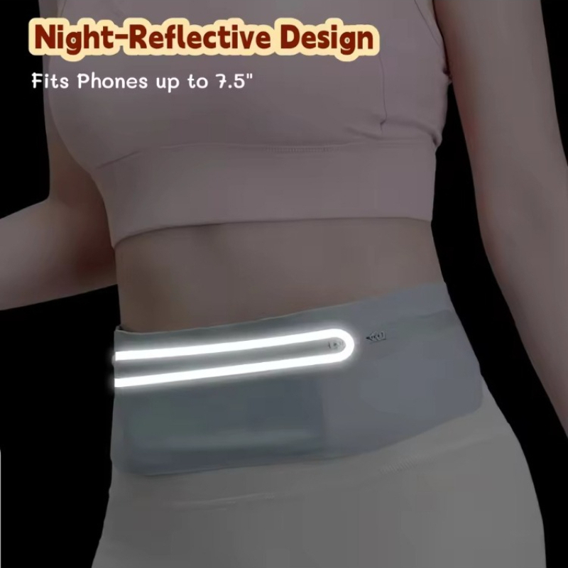 3 Pockets Reflective Running B - Running Gear For Beginners reseña y precio