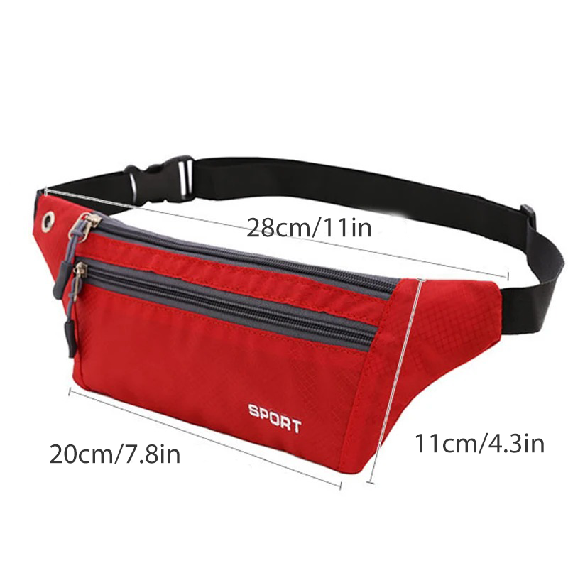 Casual Men Waist Bag Nylon Che - Running Gear For Beginners reseña y precio