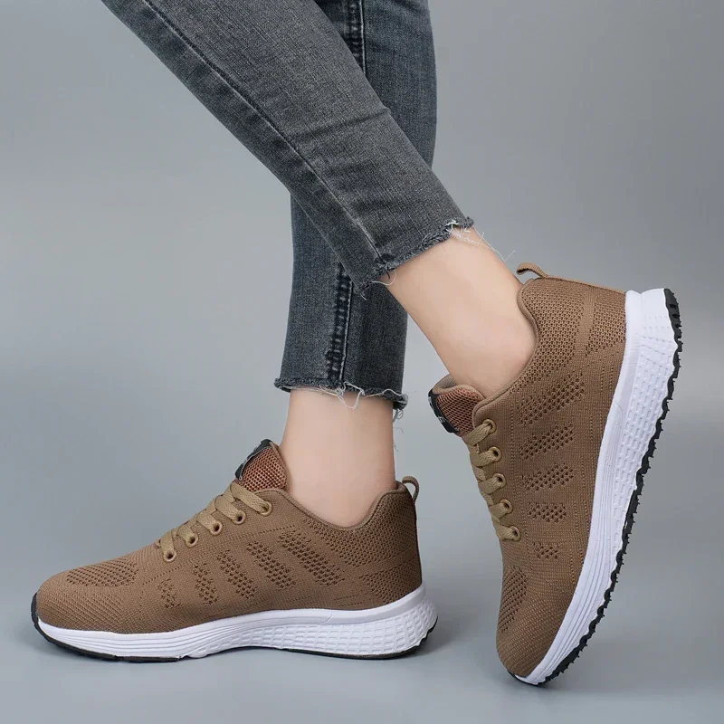 Women's Sneakers Breathable Kn - Running Gear Women reseña y precio