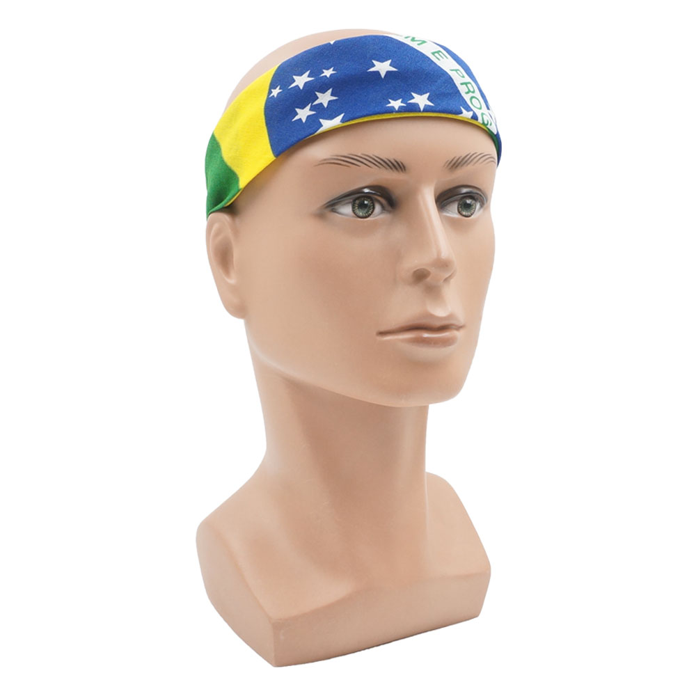 100% Cotton Flag of Brazil Ban - Running Gear Satisfy reseña y precio