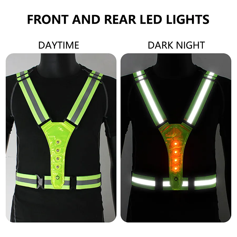 Adjustable Lightweight Safety  - Running Visibility Gear reseña y precio