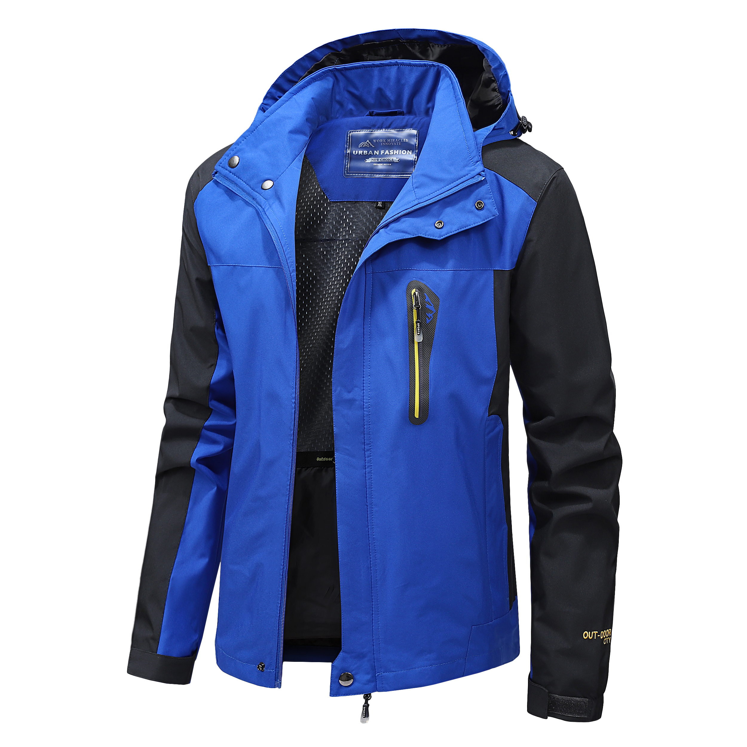 Men's Waterproof Hiking Jacket - Running Gear Jacket reseña y precio