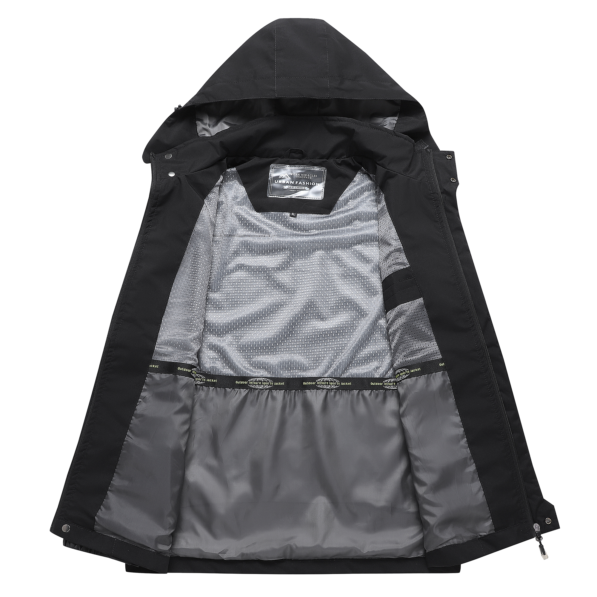 Men's Waterproof Hiking Jacket - Running Gear Jacket reseña y precio