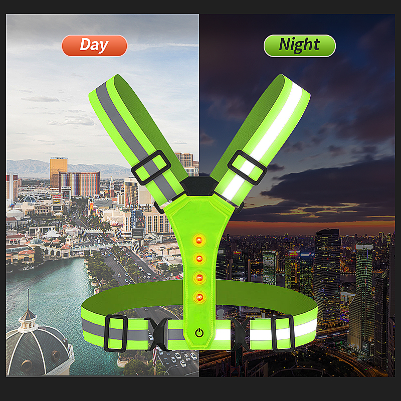 Adjustable LED Running & Cycli - Running Gear Satisfy reseña y precio