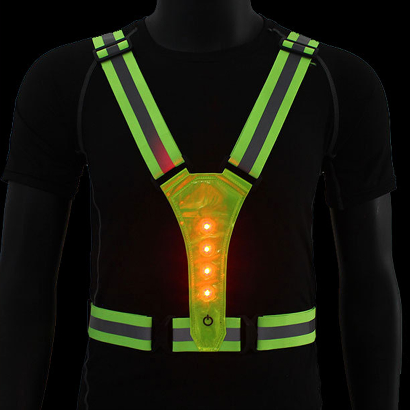 Adjustable LED Running & Cycli - Running Gear Satisfy reseña y precio