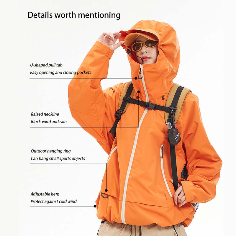 New Men Waterproof Hiking Jack - Running Gear Jacket reseña y precio