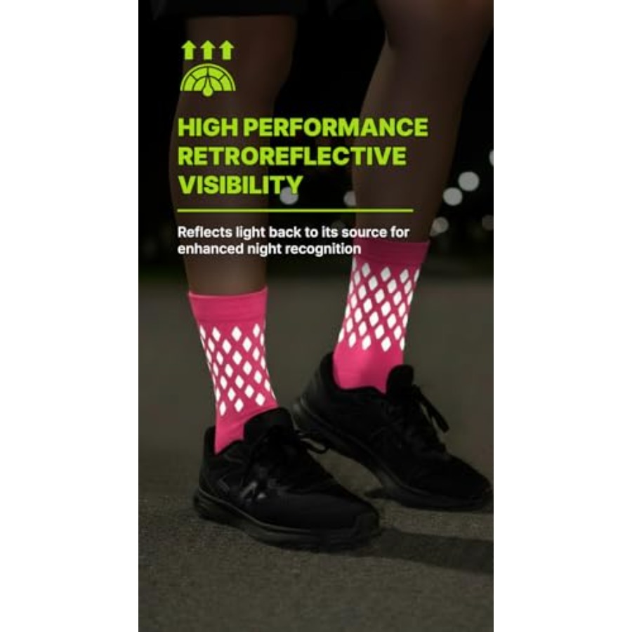 Reflective Socks for cycling a - Running Visibility Gear reseña y precio
