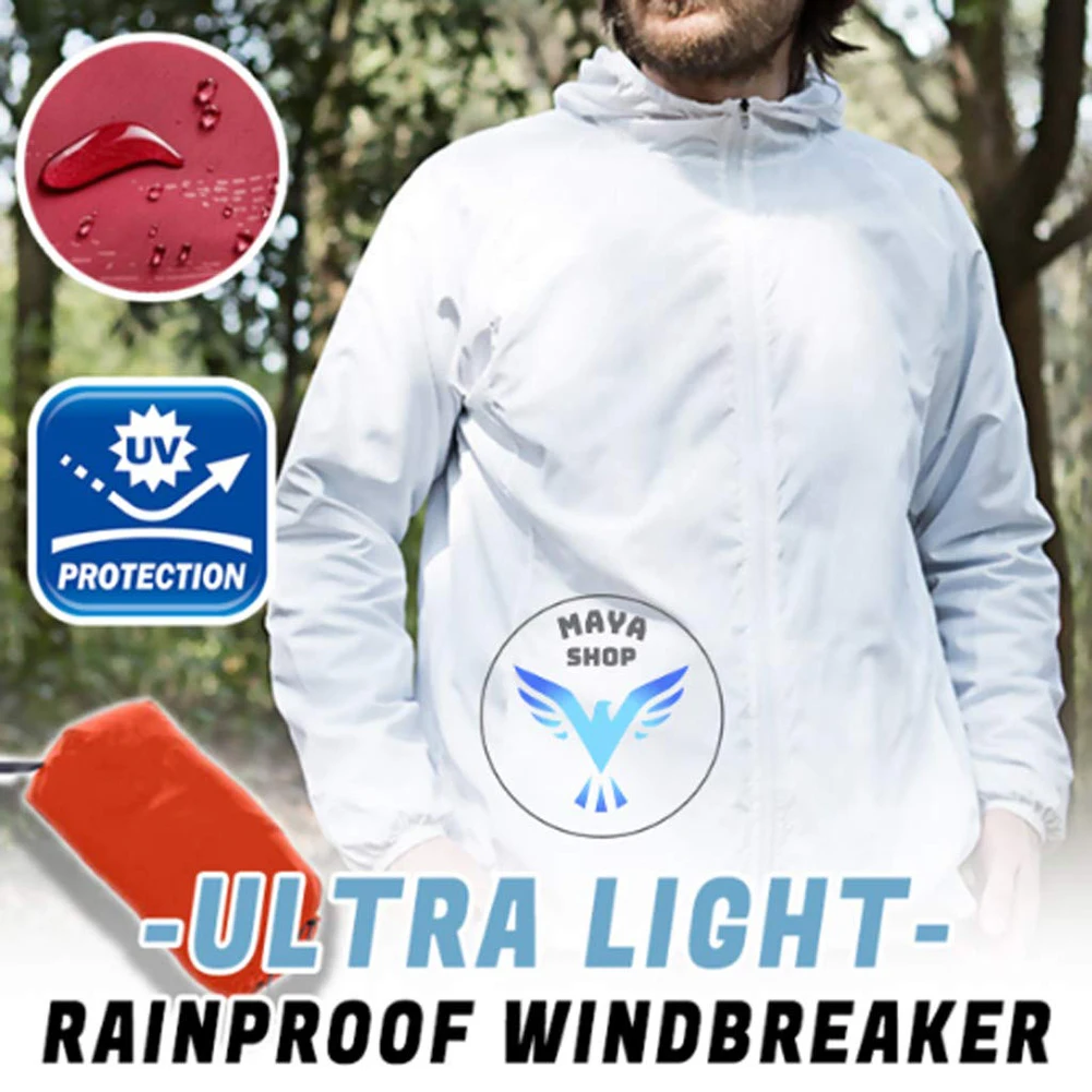 Outdoor Sports Waterproof Wind - Running Gear Jacket reseña y precio