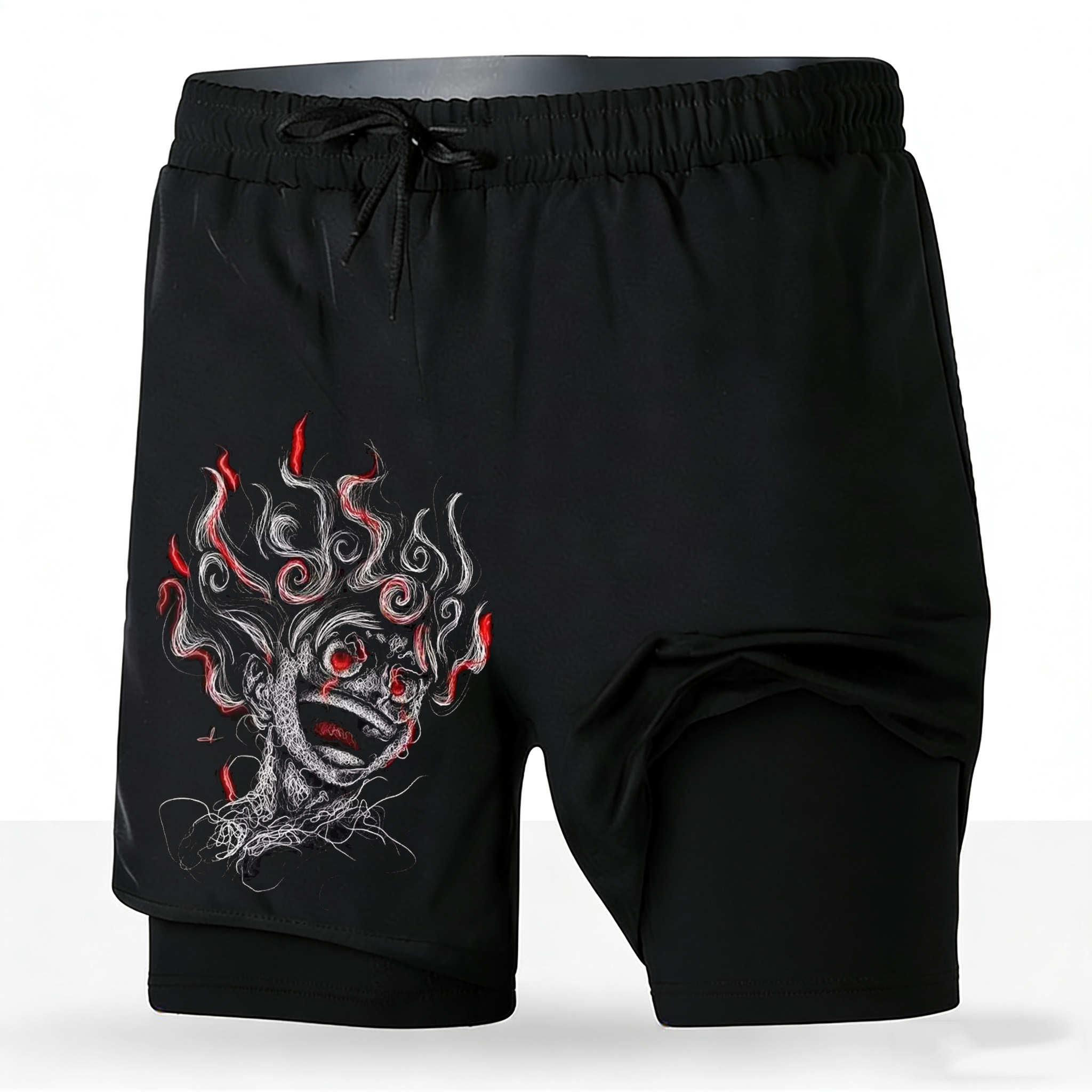 Men's One Piece Anime 2-in-1 R - Running Gear In Japan reseña y precio