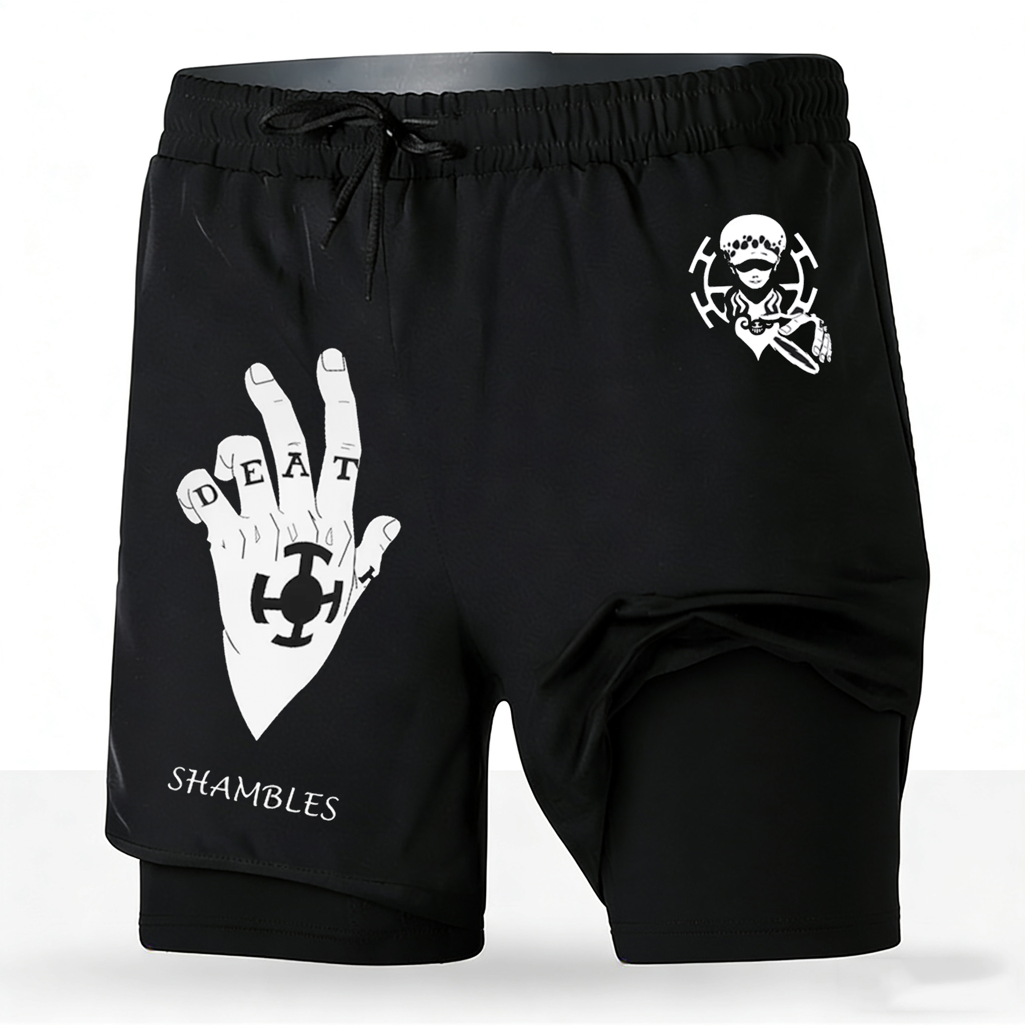 Men's One Piece Anime 2-in-1 R - Running Gear In Japan reseña y precio