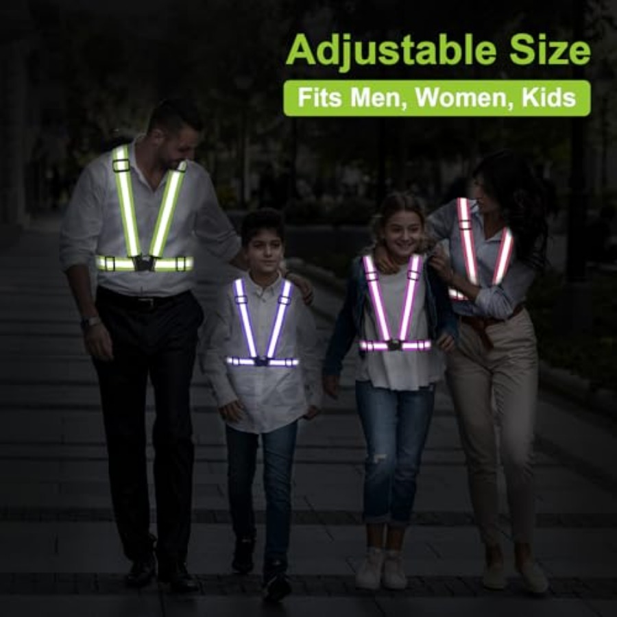 Reflective Vest Running Gear,  - Running Visibility Gear reseña y precio