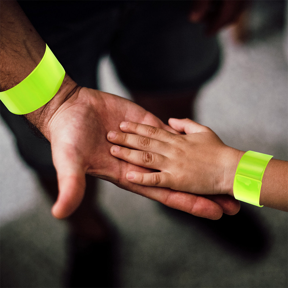 12Pcs Reflective Slap Bracelet - Running Visibility Gear reseña y precio