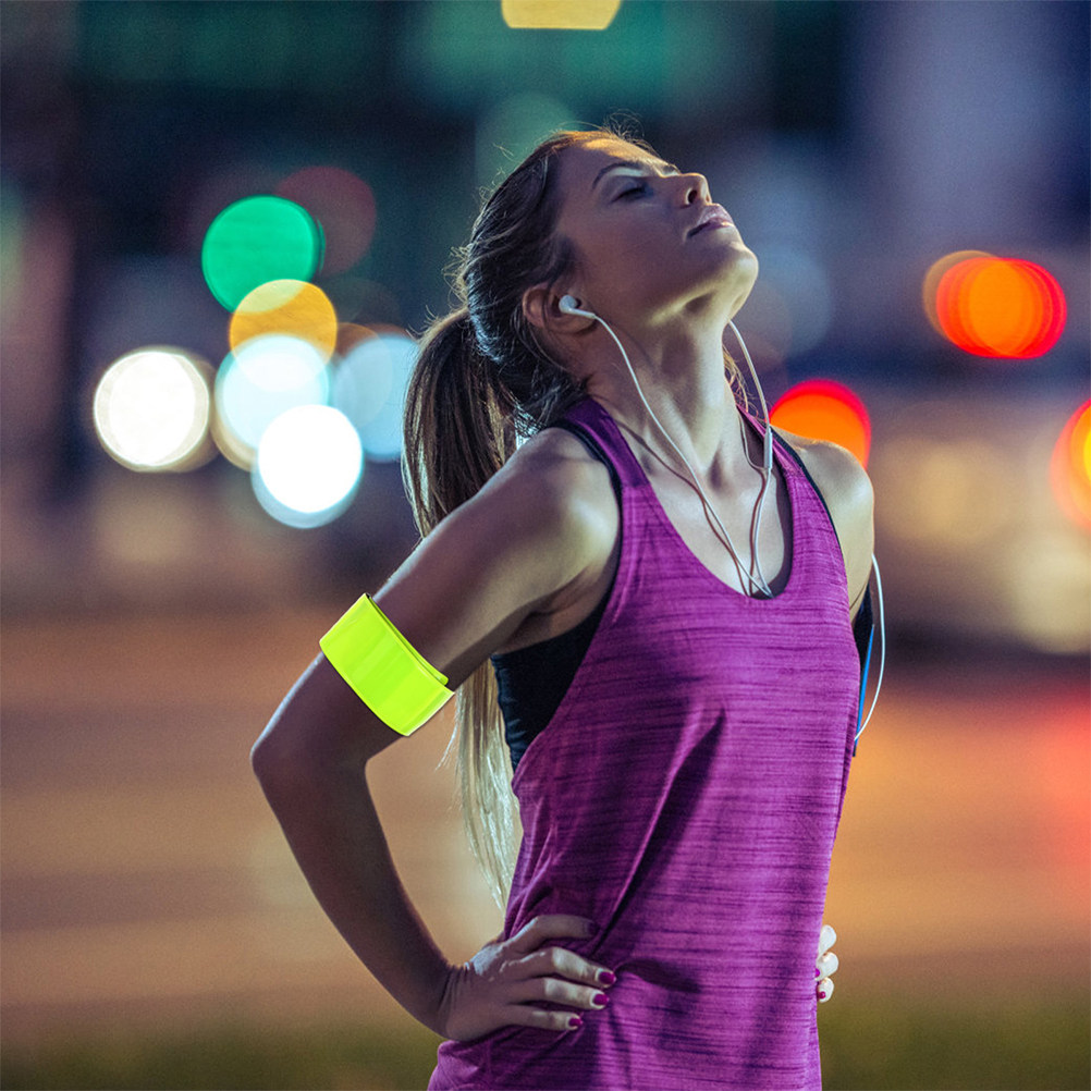 12Pcs Reflective Slap Bracelet - Running Visibility Gear reseña y precio