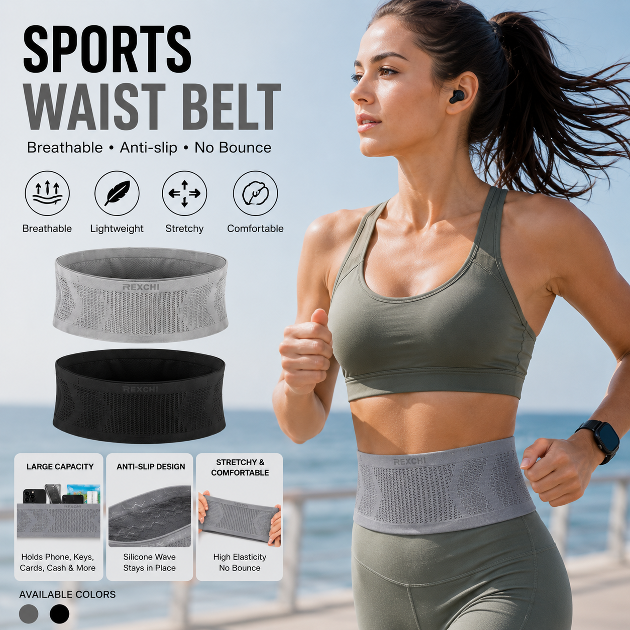 Invisible Anti-Theft Running W - Running Gear Satisfy reseña y precio