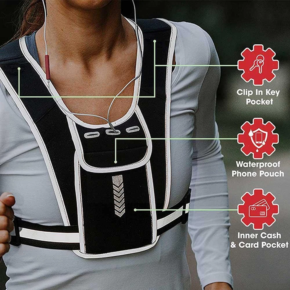 Running Vest Phone Holder for  - Running Gear Satisfy reseña y precio