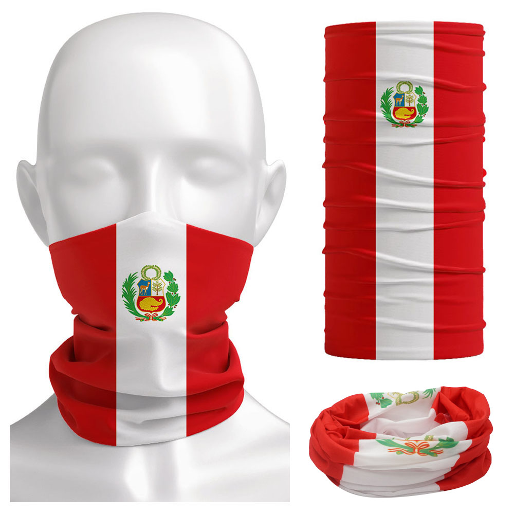Brand New  Peruvian Flag Patte - Running Gear Brands reseña y precio