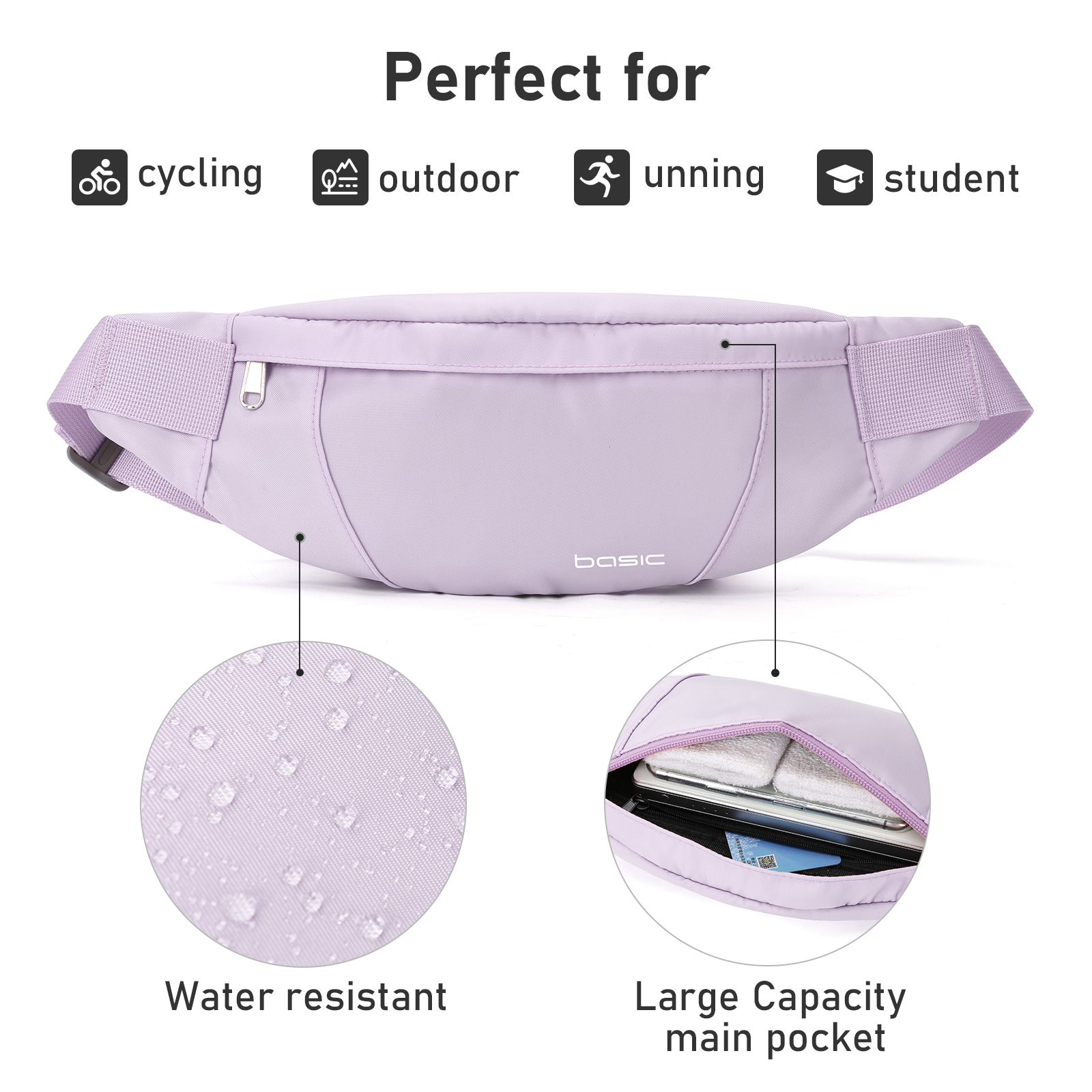 Fashion Running Waist Bag Wate - Running Gear For Beginners reseña y precio
