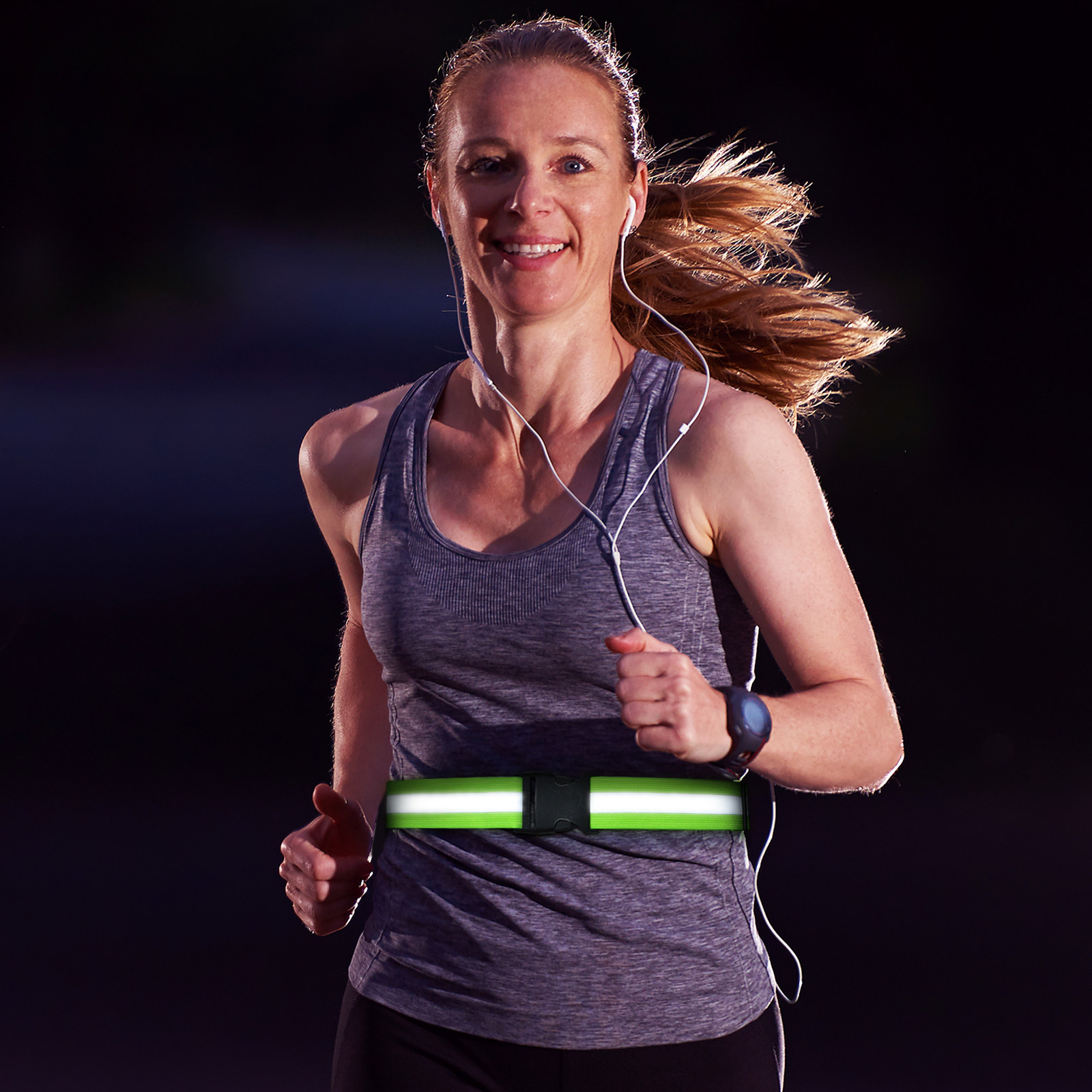 Safety Reflective Belt Fluores - Running Visibility Gear reseña y precio