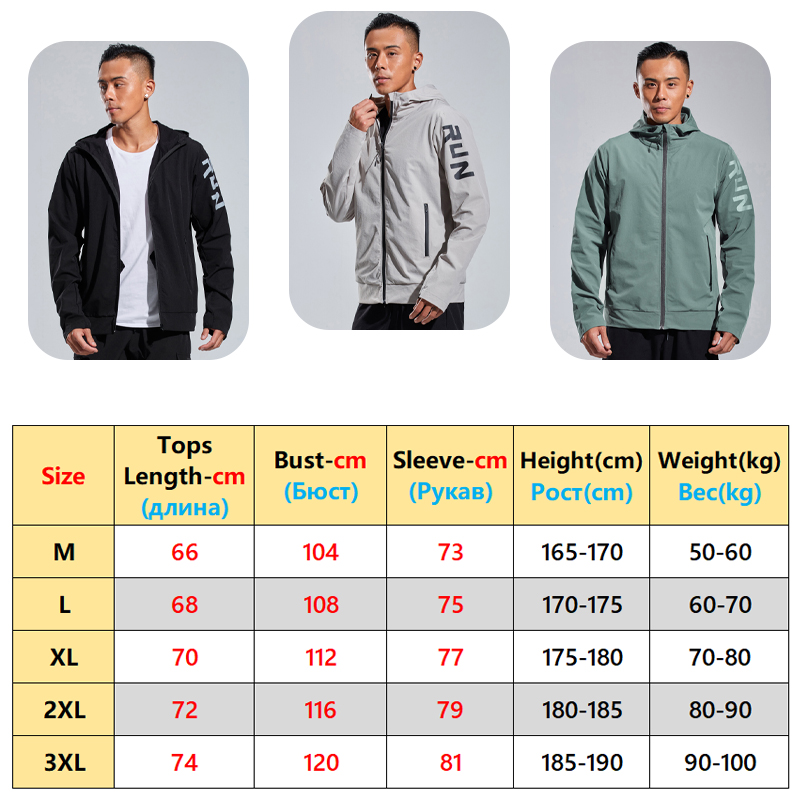 Mens Casual Jacket Sports Zipp - Running Gear Jacket reseña y precio