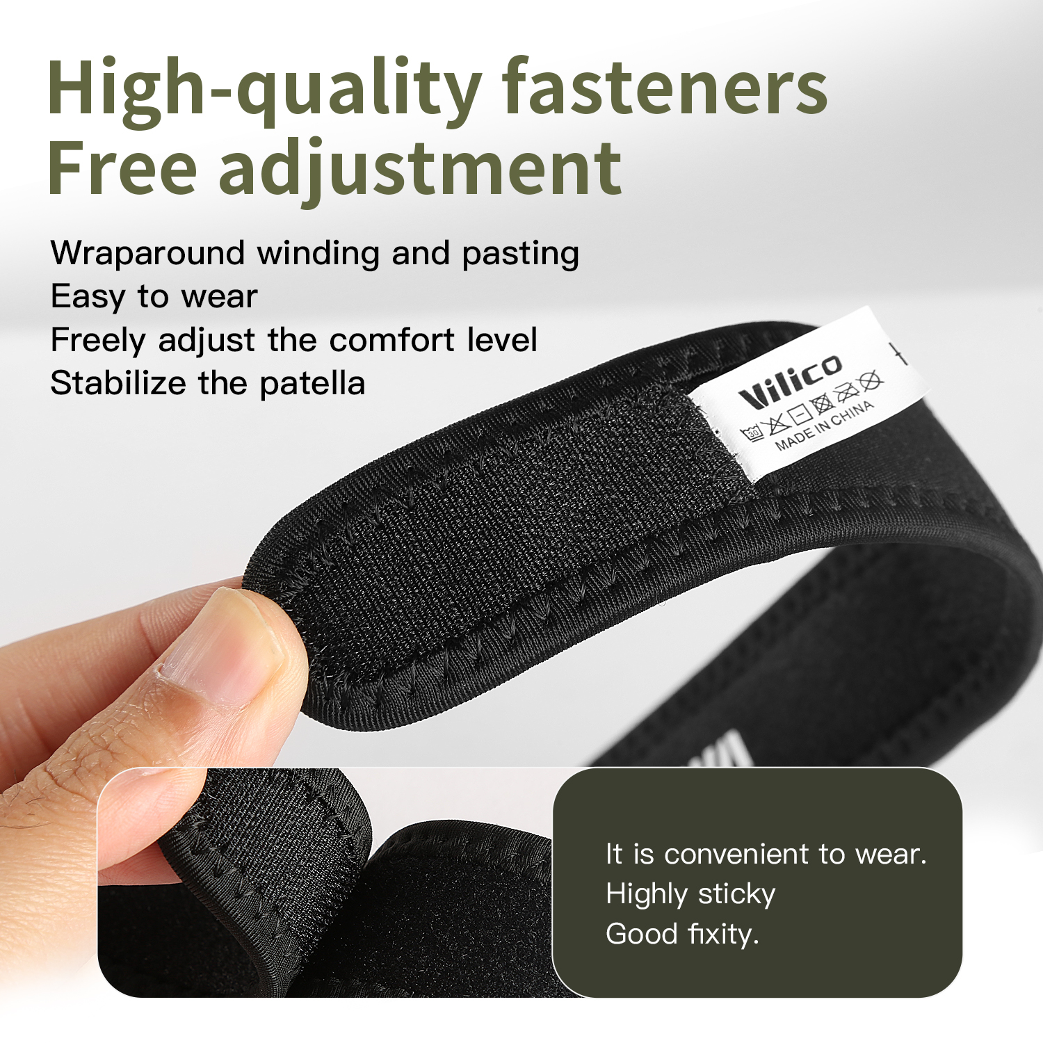 1PC Patella Kneecap Band Silic - Running Gear Satisfy reseña y precio