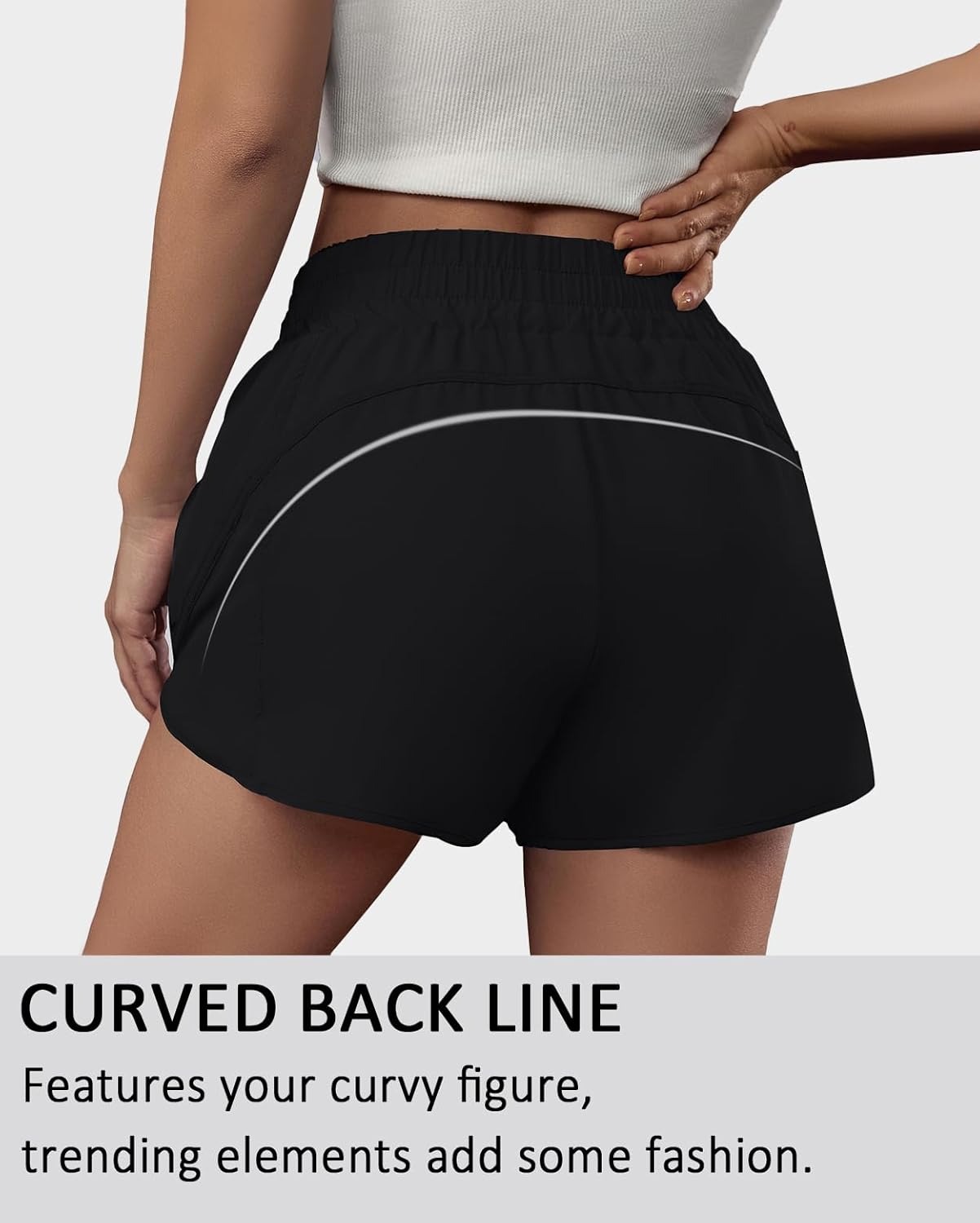 Women's High-waisted Sports Sh - Running Gear Women reseña y precio