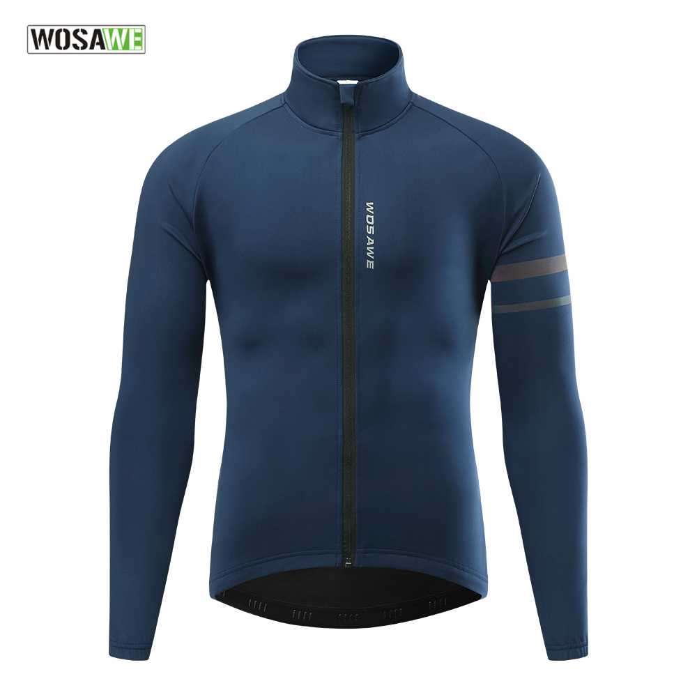 WOSAWE Men'sThermal Winter Cyc - Running Gear Jacket reseña y precio